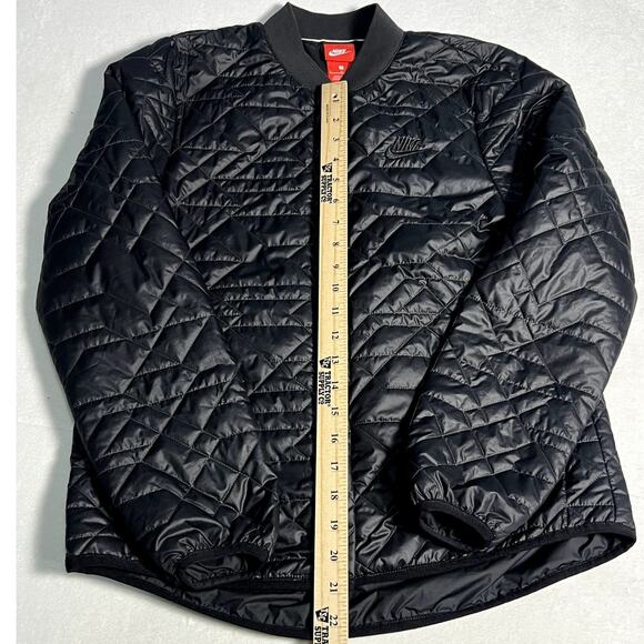Nike Womens Primaloft Quilted Black Jacket Size Small - Picture 6 of 9